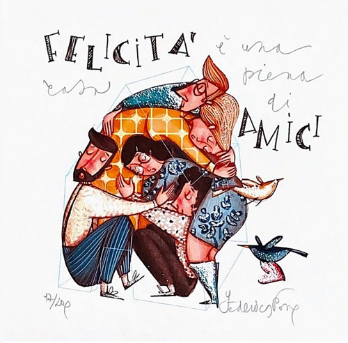 Federica Porro - Felicit&agrave; &egrave; una casa piena di amici
